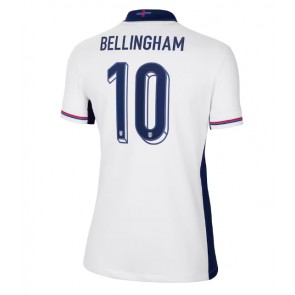 England Jude Bellingham #10 Hemmatröja Kvinnor EM 2024 Kortärmad